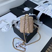 Chanel Small Classic Box 20 In Beige - 5