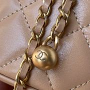 Chanel Small Classic Box 20 In Beige - 3