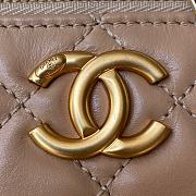 Chanel Small Classic Box 20 In Beige - 2