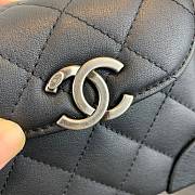Chanel Mini Case Crossbody Bag in Black AS1169 Size 19x12x9cm - 6