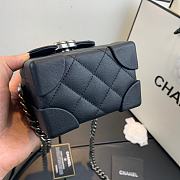 Chanel Mini Case Crossbody Bag in Black AS1169 Size 19x12x9cm - 5