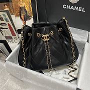 Chanel Small Bucket Bag AS2836 Size 32x24x8.5cm - 4