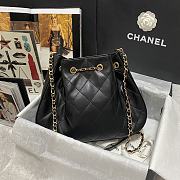 Chanel Small Bucket Bag AS2836 Size 32x24x8.5cm - 6