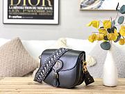 Dior Bobby Bag With Special Strap In Black M9320 Size 27x8x19.5cm - 6