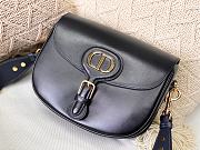 Dior Bobby Bag With Special Strap In Black M9320 Size 27x8x19.5cm - 4