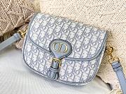Dior Bobby Bag White Oblique M9320 Size 22x17x6cm - 4