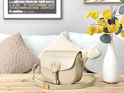 Dior Bobby Bag In White M9320 Size 22x17x6cm - 5