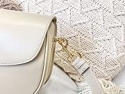 Dior Bobby Bag In White M9320 Size 22x17x6cm - 2