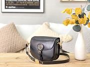 Dior Bobby Bag In Black M9319 Size 22x17x6cm - 5