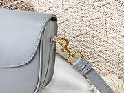 Dior Bobby Bag In Grey M9319 Size 22x17x6cm - 3