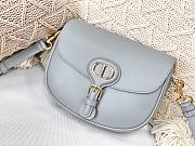 Dior Bobby Bag In Grey M9319 Size 22x17x6cm - 4