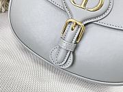 Dior Bobby Bag In Grey M9319 Size 22x17x6cm - 2