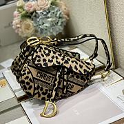 Dior Saddle Multicolor Mizza Embroidery M0446 Size 25cm - 1