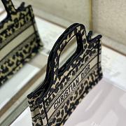 Dior Mini Bool Tote Multicolor Mizza Embroidery S5475 Size 25cm - 5