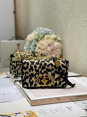 Dior Mini Caro Multicolor Mizza Embroidery M9242 Size 20cm - 1