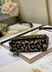 Dior Mini Caro Multicolor Mizza Embroidery M9242 Size 20cm - 3