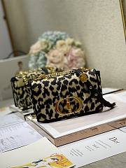 Dior Mini Caro Multicolor Mizza Embroidery M9242 Size 20cm - 5