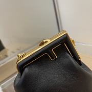 Fendi Nano First Charm Black 7AS051 Size: 11.5x10x5.5cm - 4