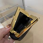 Fendi Nano First Charm Black 7AS051 Size: 11.5x10x5.5cm - 3
