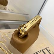 Fendi Nano First Charm Brown 7AS051 Size: 11.5x10x5.5cm - 4