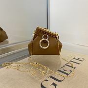 Fendi Nano First Charm Brown 7AS051 Size: 11.5x10x5.5cm - 3