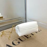 Fendi Nano First Charm White 7AS051 Size: 11.5x10x5.5cm - 3