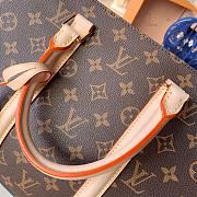 Louis Vuitton Soufflot MM Monogram Canvas M44817 Size 35cm - 3