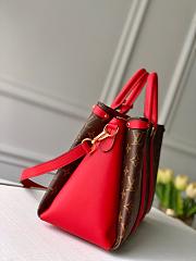 Louis Vuitton Soufflot MM Monogram Canvas In Red 35cm - 6