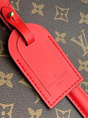 Louis Vuitton Soufflot BB Monogram Canvas In Red 29cm - 3