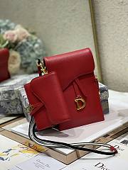 Dior Vertical Saddle Pouch S5641  - 5