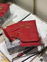 Dior Vertical Saddle Pouch S5641  - 6