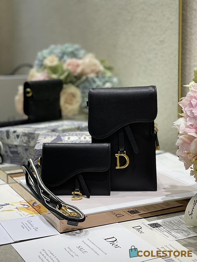 dior vertical pouch