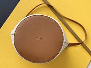 YSL Rive Gauche Shopping Bag In Brown 66929 Size 18x26x18cm - 6