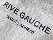 YSL Rive Gauche Shopping Bag In Brown 66929 Size 18x26x18cm - 4