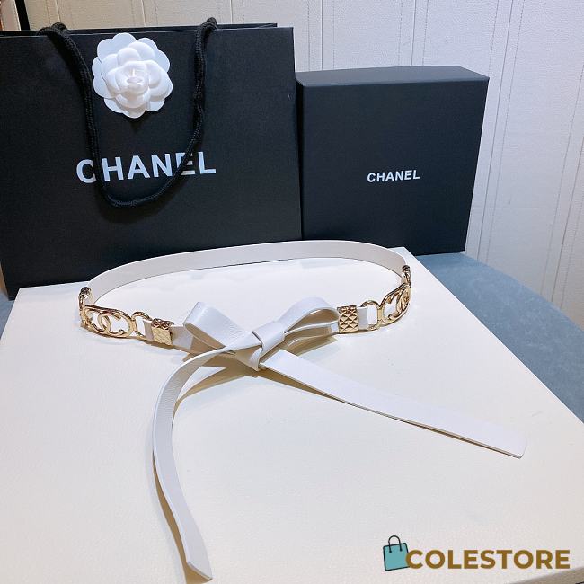 Chanel Lambskin Belt  - 1