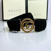 Gucci Velvet Belt - 1