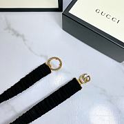 Gucci Velvet Belt - 4