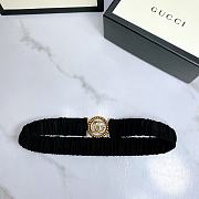 Gucci Velvet Belt - 3