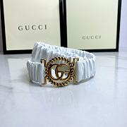 Gucci Belt In White - 3