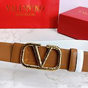 Valentino Belt In Brown - 4