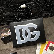 Dolce & Gabbana Mulitcolors-Logo Leather Tote Bag BB702 Size 36x28.5x13cm - 1