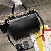 Dolce & Gabbana Sicily Print Logo Bag BB600 Size 25X20X12cm - 3