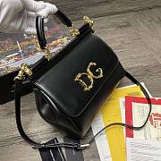 Dolce & Gabbana Sicily Print Logo Bag BB600 Size 25X20X12cm - 6