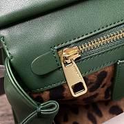 Dolce & Gabbana Sicily Print Logo Bag In Green BB600 Size 25X20X12cm - 5