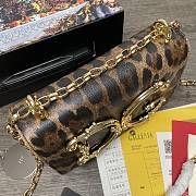 Dolce & Gabbana DG Girls Logo-Embellished Leather Shoulder Bag BI141 Size 21x5x13.5cm - 5