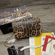 Dolce & Gabbana DG Girls Logo-Embellished Leather Shoulder Bag BI141 Size 21x5x13.5cm - 4