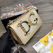 Dolce & Gabbana DG Girls Logo-Embellished In Forest Leather BI141 21cm - 5