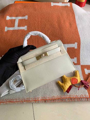 Hermes Mini Kelly In Epsom Leather 19 cm