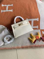 Hermes Mini Kelly In Epsom Leather 19 cm - 6