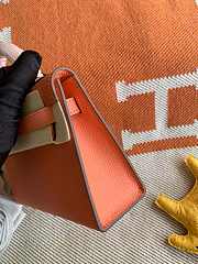 Hermes Mini Kelly In Light Pink Epsom Leather 19 cm - 3